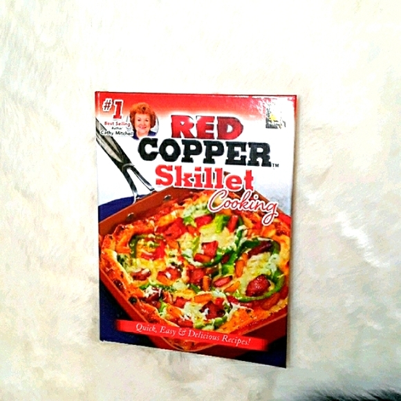 Red Copper Skillet Cook Book NWOT - Picture 1 of 10